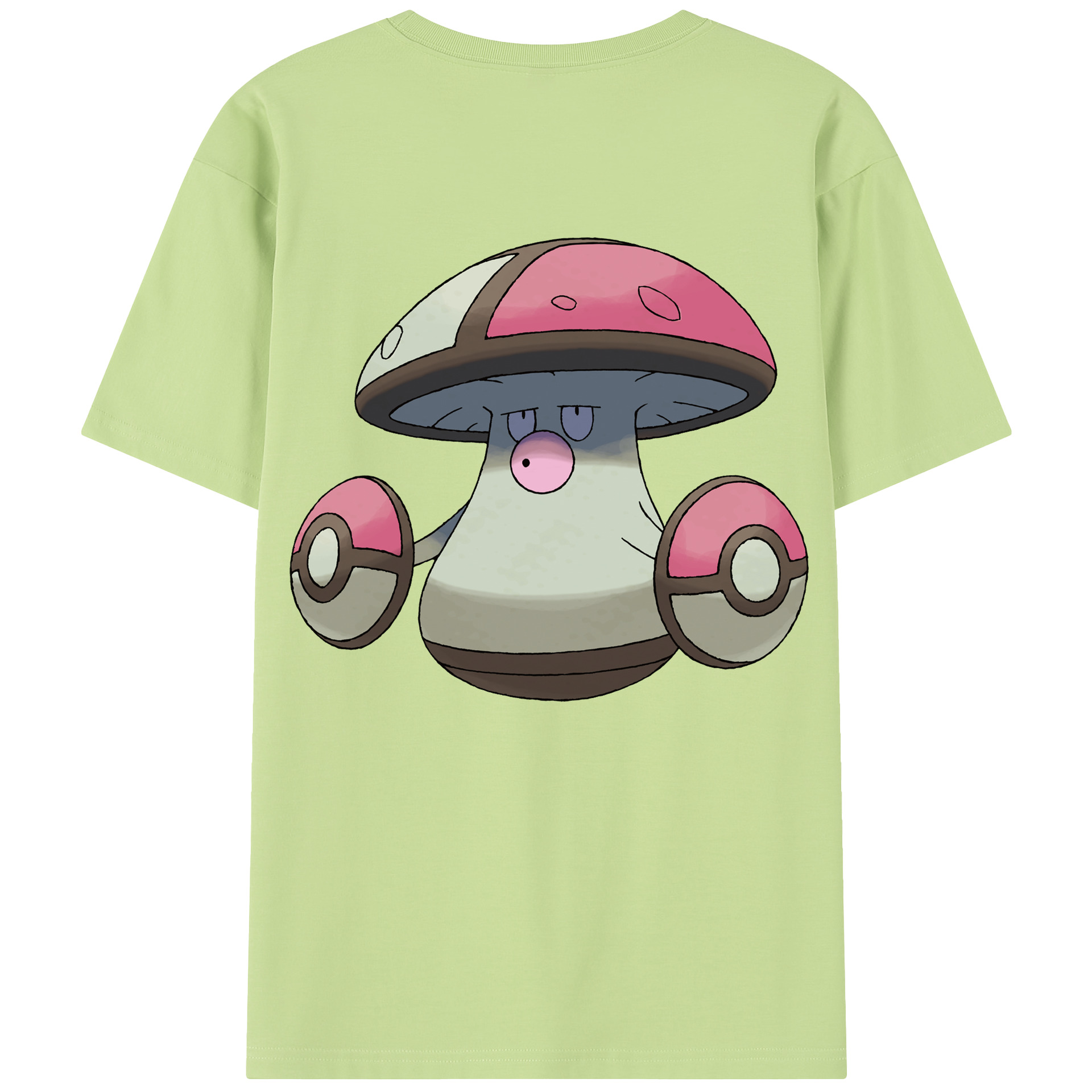 （画像用） ポケットモンスター Pokémon 綿100％半袖Tシャツ（背面プリント）